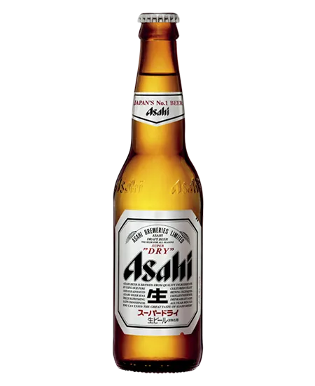 Cerveza Asahi botella