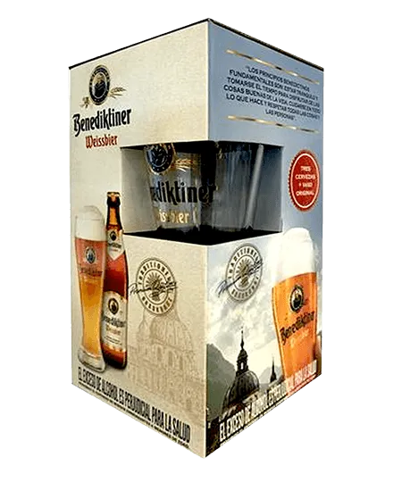 Benediktiner x 330ml GiftPack