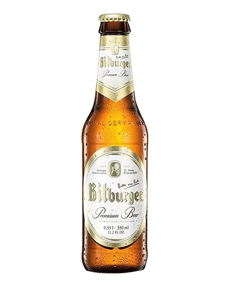 3 botellas de Bitburger GiftPack x 330ml