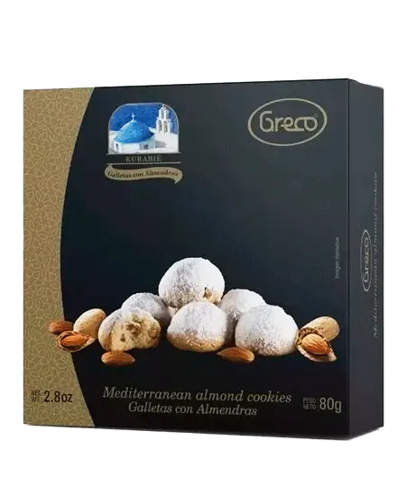 Galleta de almendra Kurabie Greco 80g