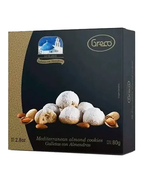 Galleta de almendra Kurabie Greco 80g