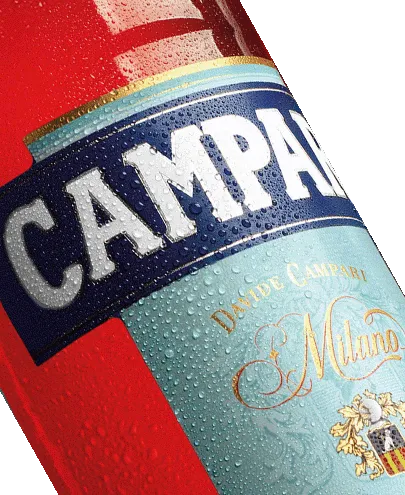 Etiqueta de Campari x 750ml