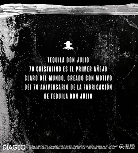 Texto sobre Don Julio 70 Añejo Claro x 750ml