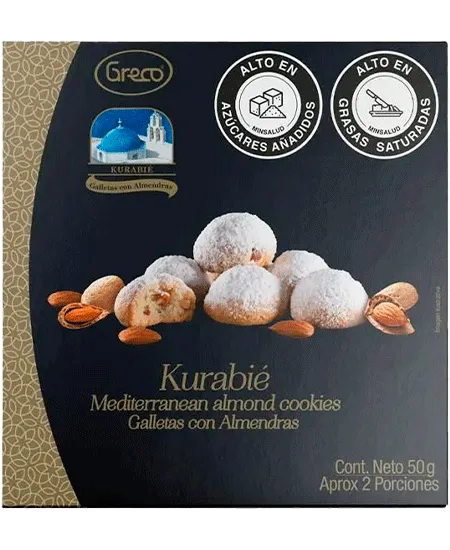 Galletas de Almendra Kurabie Greco 50g