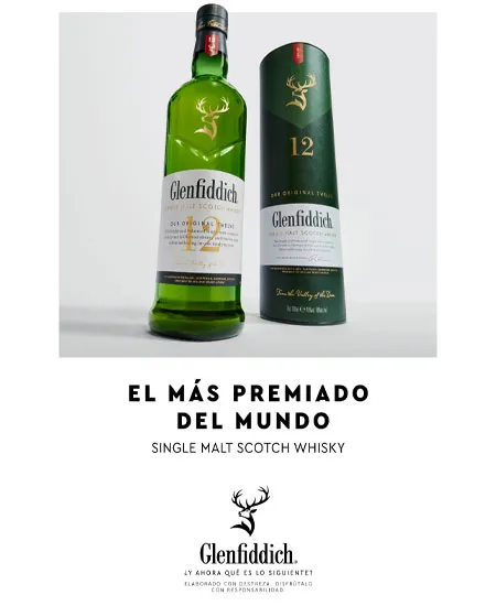 Glenfiddich 12 años x 750ml