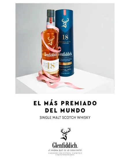 Glenfiddich 18 años x 750ml