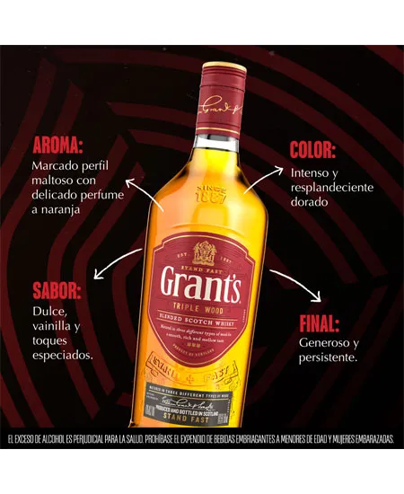 Cata de Grants Triple Wood x 1000ml