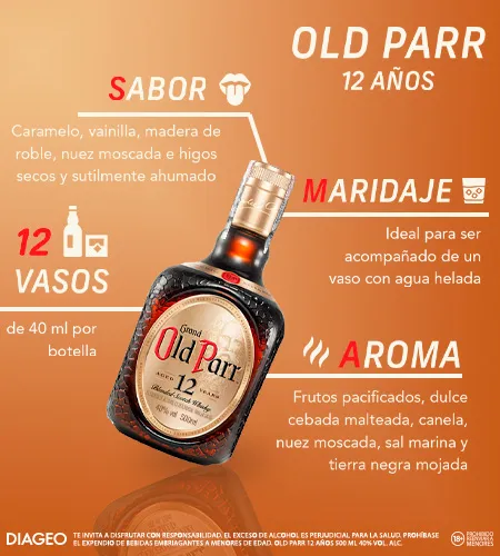 Old Parr 12 años x 500ml