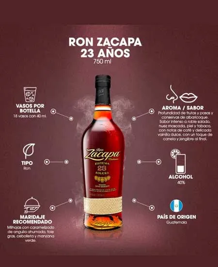 Ron Zacapa 23 Solera x 700ml