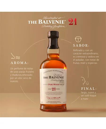 The Balvenie 21 Años x 750ml