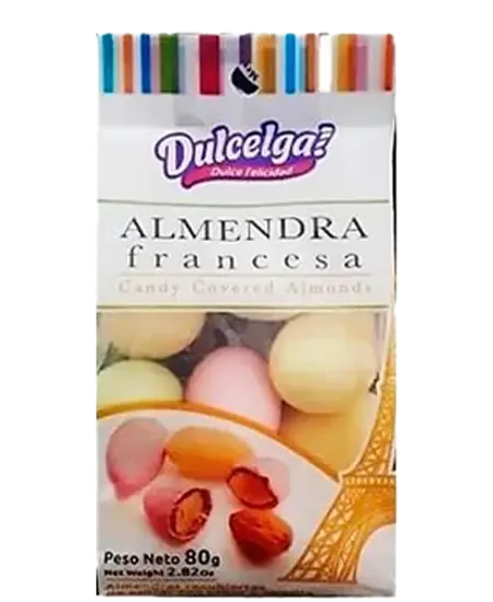 Almendra Dulcelgal 80gr bolsa pequeña crujiente
