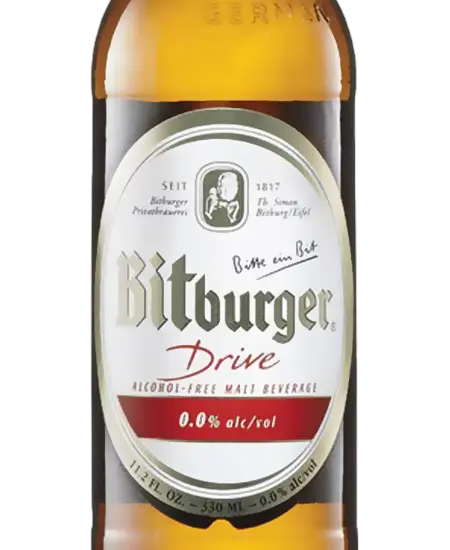 Etiqueta de Bitburger 0.0 x 330ml
