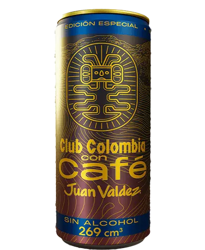 Club Colombia con Café Juan Valdez x 269ml