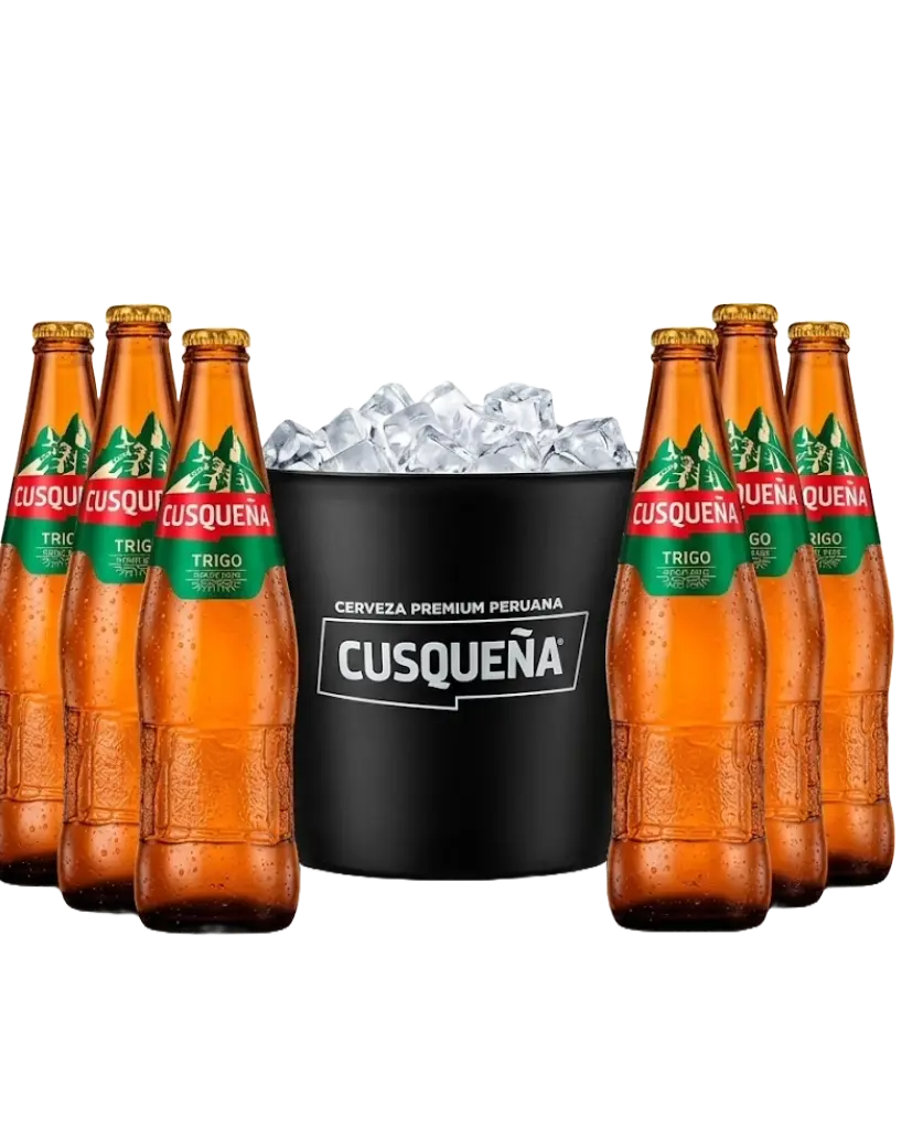 Cusqueña Six Pack x 330ml + Gratis Hielera