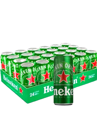 Paca Cerveza Heineken lata x 269ml