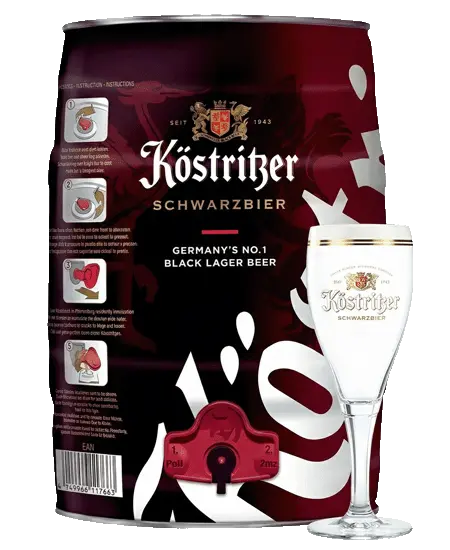 Kostritzer Barril x 5L + GRATIS 1 Copa