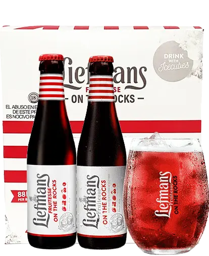 3 Liefmans Fruitesse x 250ml GRATIS Copa