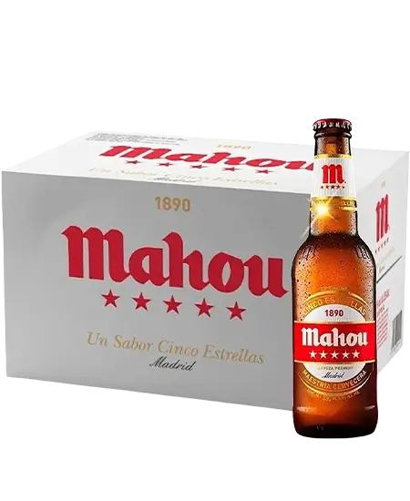 Mahou 5 Estrellas  Paca x 330ml