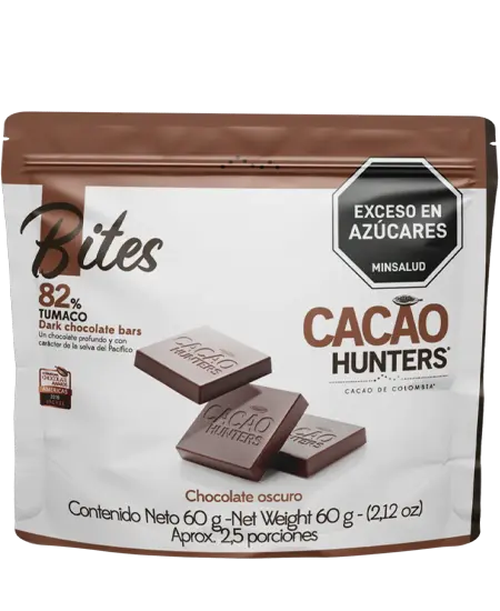 CH Bites 60g Tumaco 82%