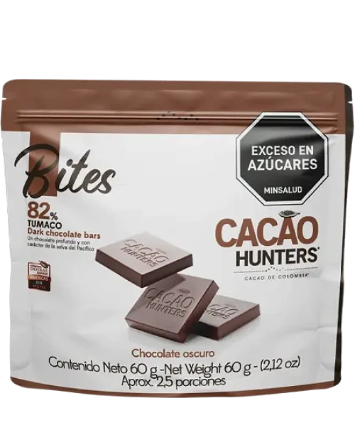 Chocolates Tumaco 82% (60g)