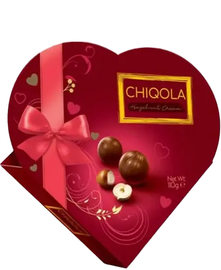 Chiqola Estuche Corazón x 100gr