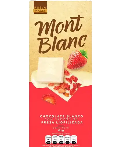 Montblanc fresa x 80gr