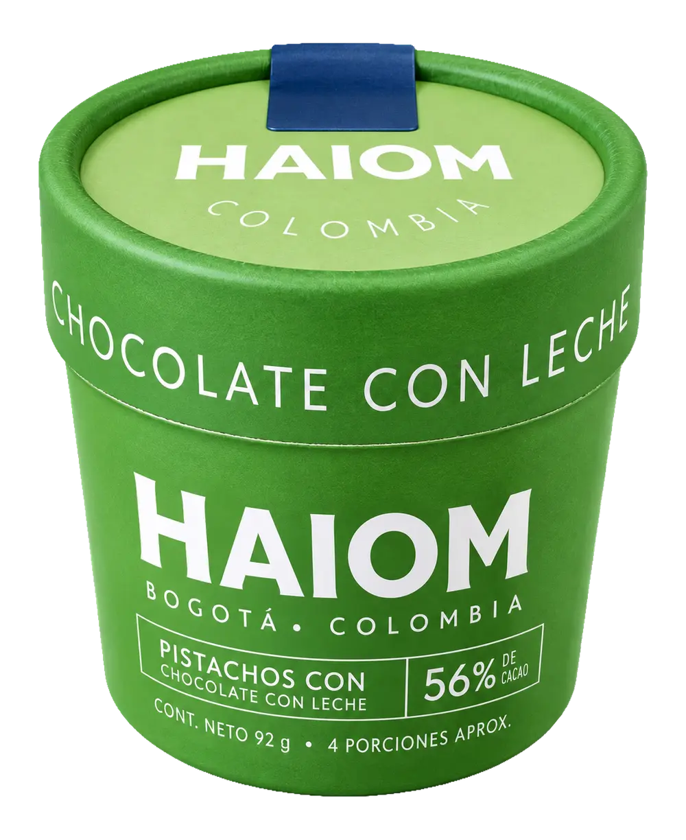 Pistacho Cubierto de Chocolate 56% 90gr