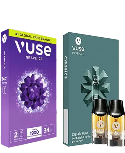 + GRATIS Capsula Vuse Epod Classic Mint x 2 Intensidad 3%