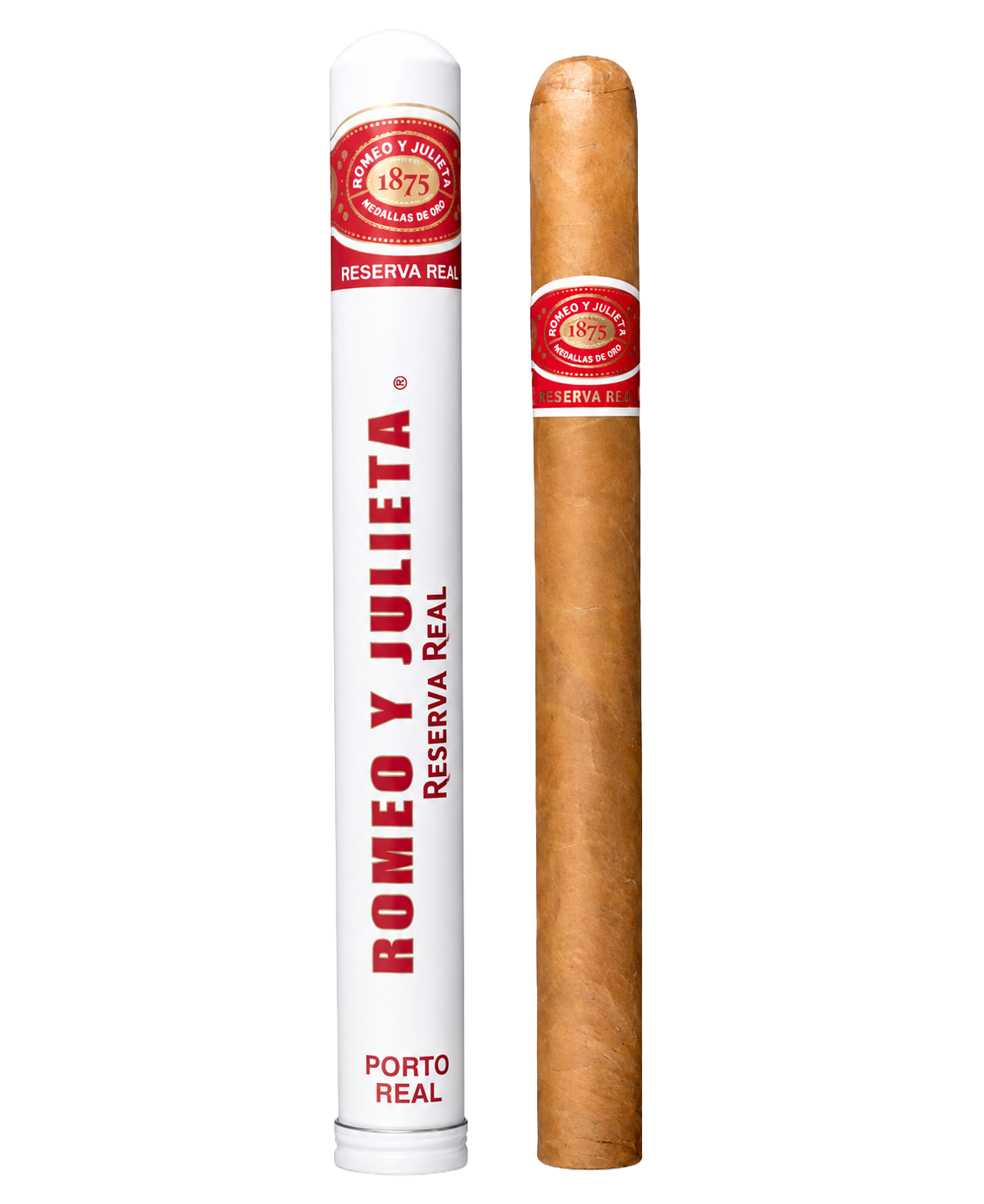 Romeo y Julieta Reserva Real Porto 1 unid Tubo - 12.7 cm Largo