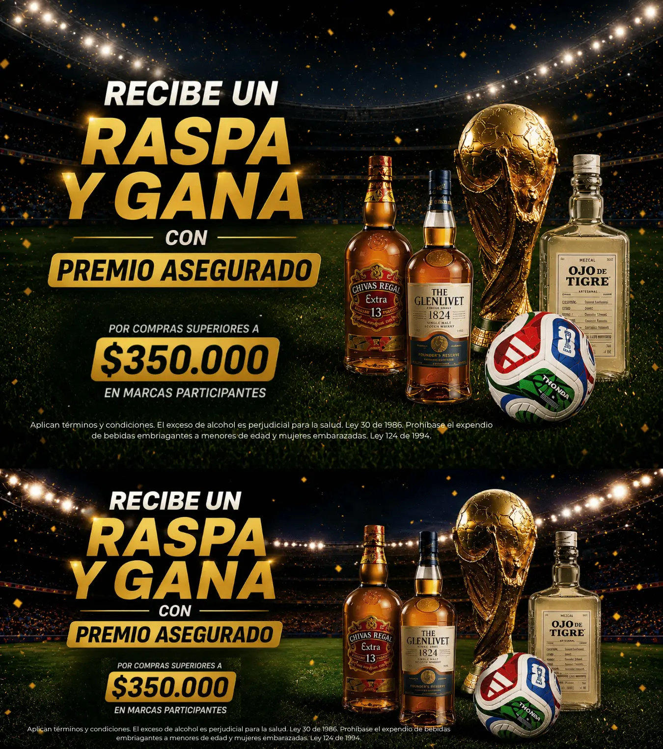 Banner Raspa y Gana Mundial 2026