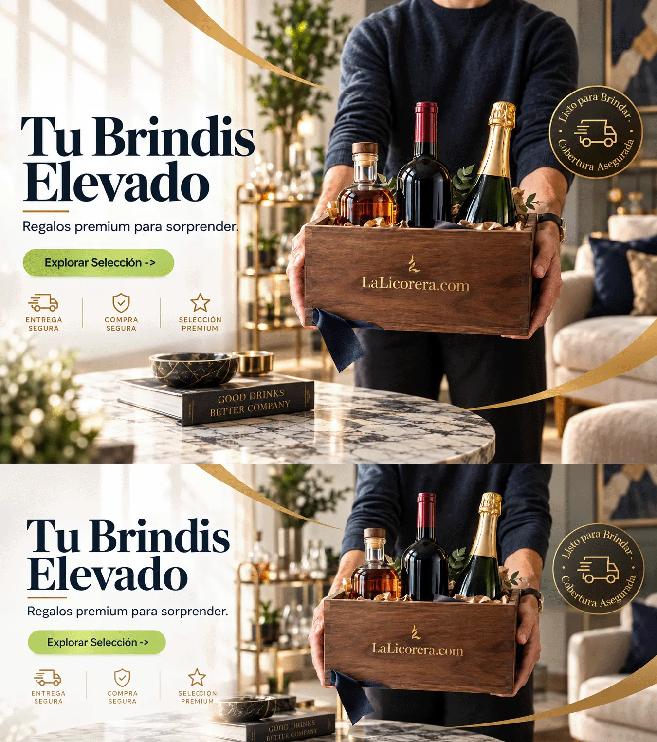 Banner de tipos de envío
