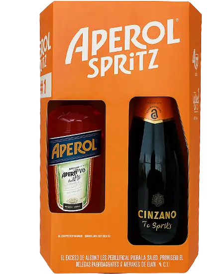Combo Aperol Spritz x 750ml con  Vino espumoso Baron de Valls 750ml