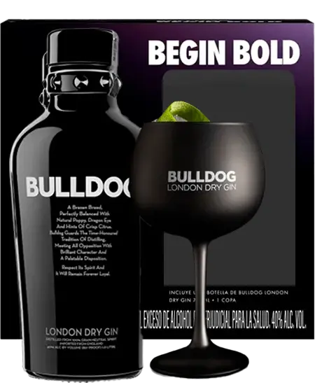 Bulldog x 750ml + GiftPack