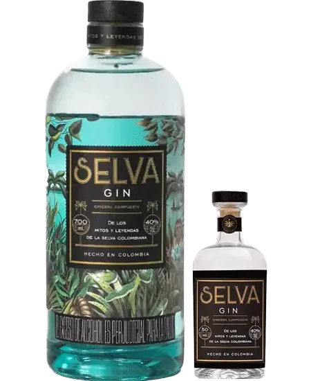 Selva Gin x 700ml + Gratis Selva Gin x 50ml