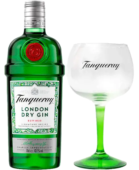 Tanqueray London Dry Gin x 700ml GRATIS 1 Copa