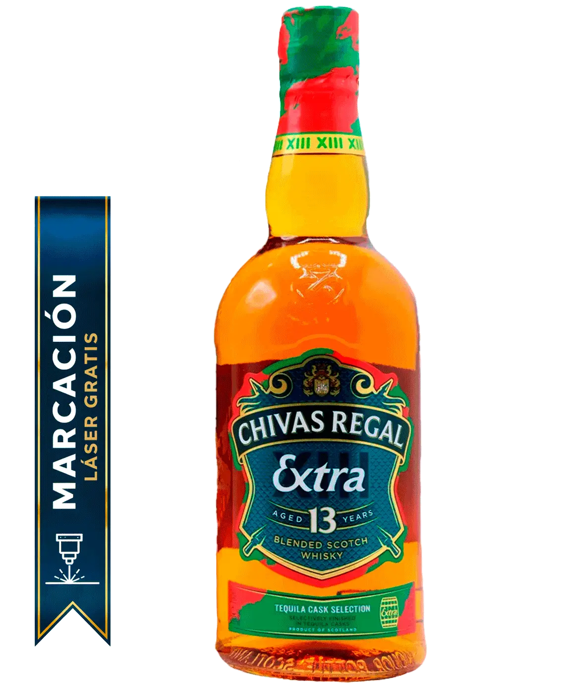 chivas extra 13 tequila marcacion