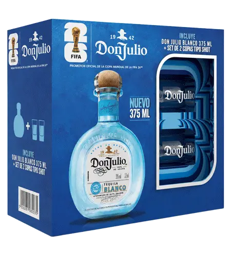 Don Julio Blanco x 375ml Fifa 2 pack 2