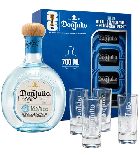 Don Julio Blanco Rva. x 700ml GiftPack FIFA