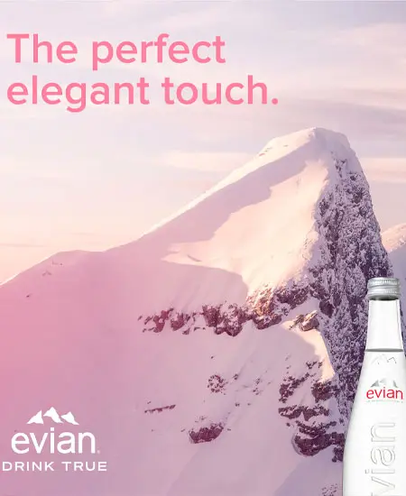 Agua Evian x 330ml foto-montaña