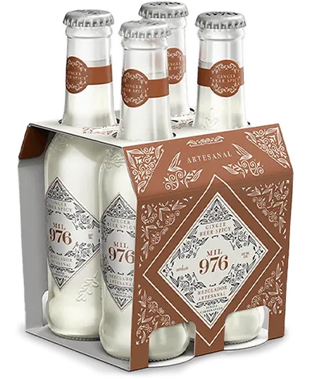 MIL976 Mezclador Ginger Beer Spicy 4Pack 207ml