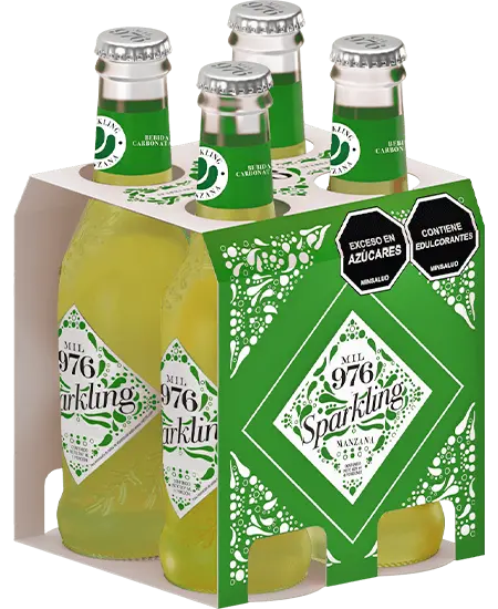 MIL976 Mezclador Manzana Sparkling 4 Pack