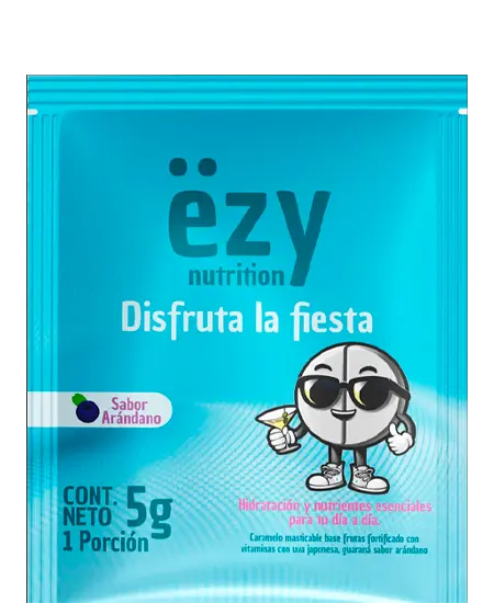 Ezy Masticable Vegano para la fiesta