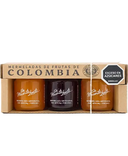 Kit de Mermeladas Artesanales de Colombia x 3unds