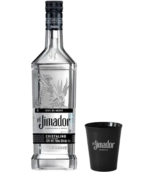 Jimador Cristalino 700ml con copa
