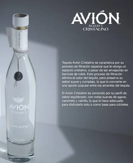 Tequila Avión Reserva Cristalino x 750ml