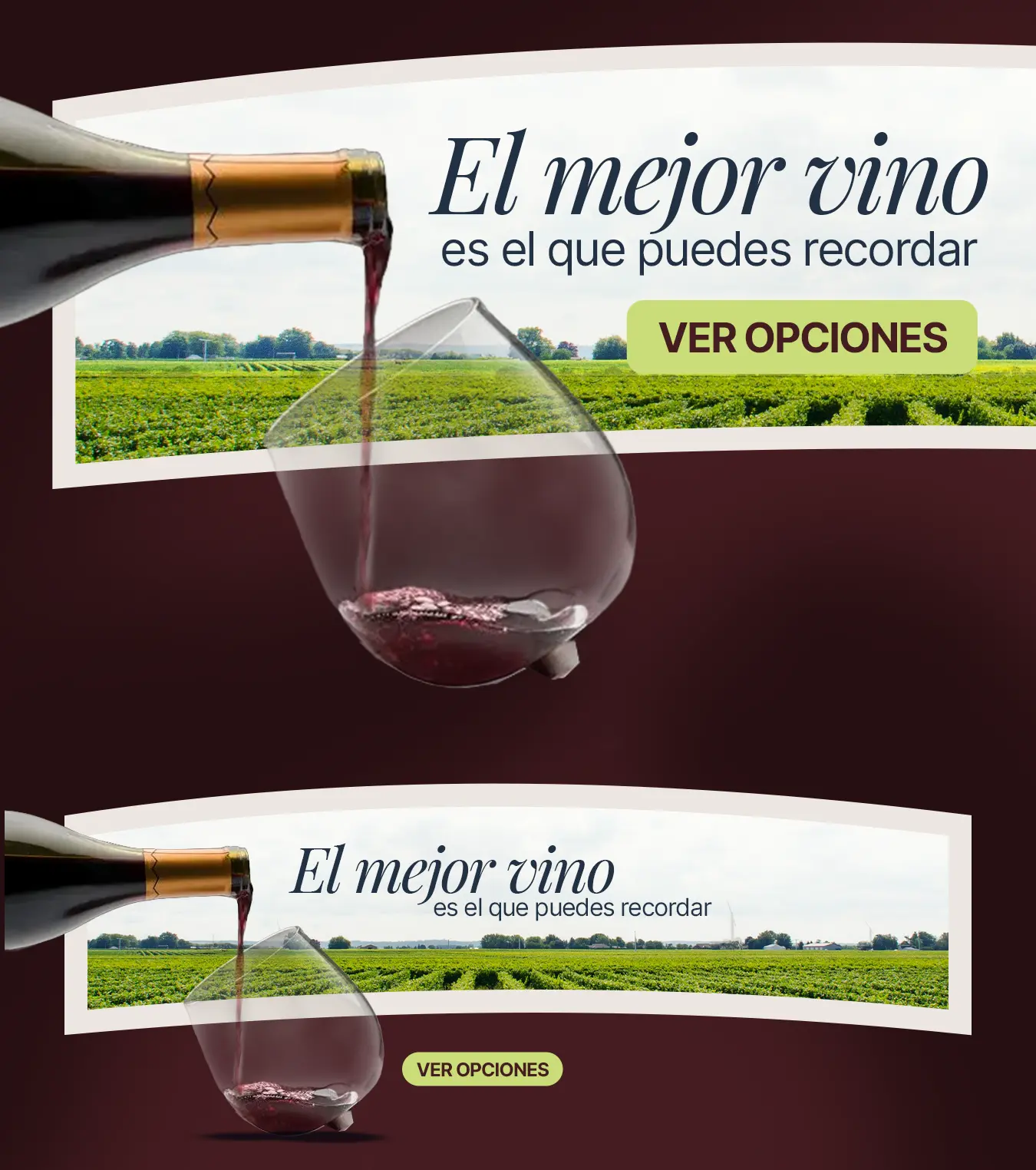 Banner Home Vino