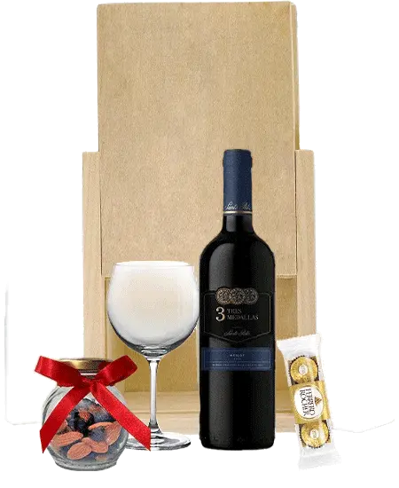 Box Santa Rita 3 Medallas Merlot