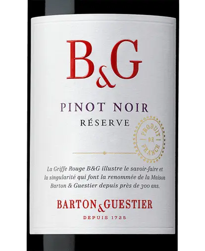 B&G Pinot Noir Reserve x 750ml