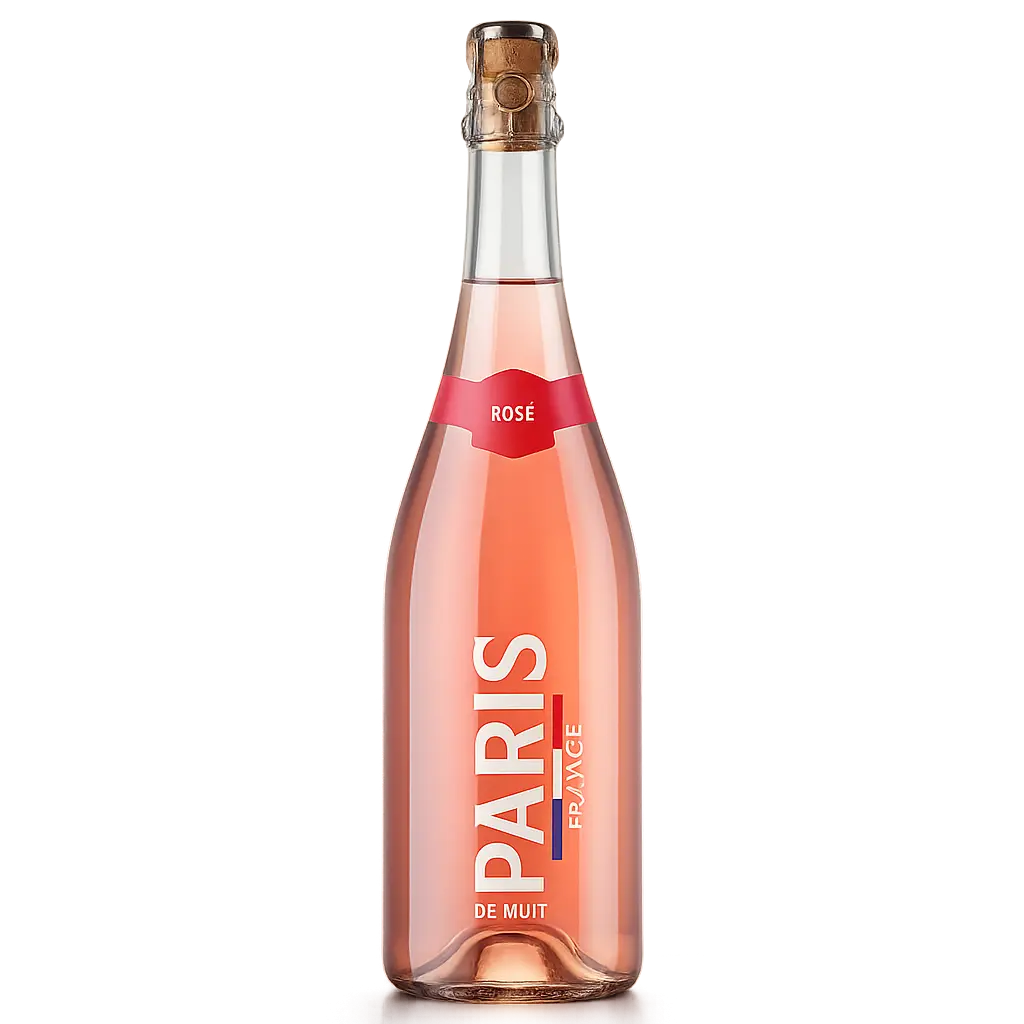 Vino Sparkling Paris De Nuit Rose x 750ml