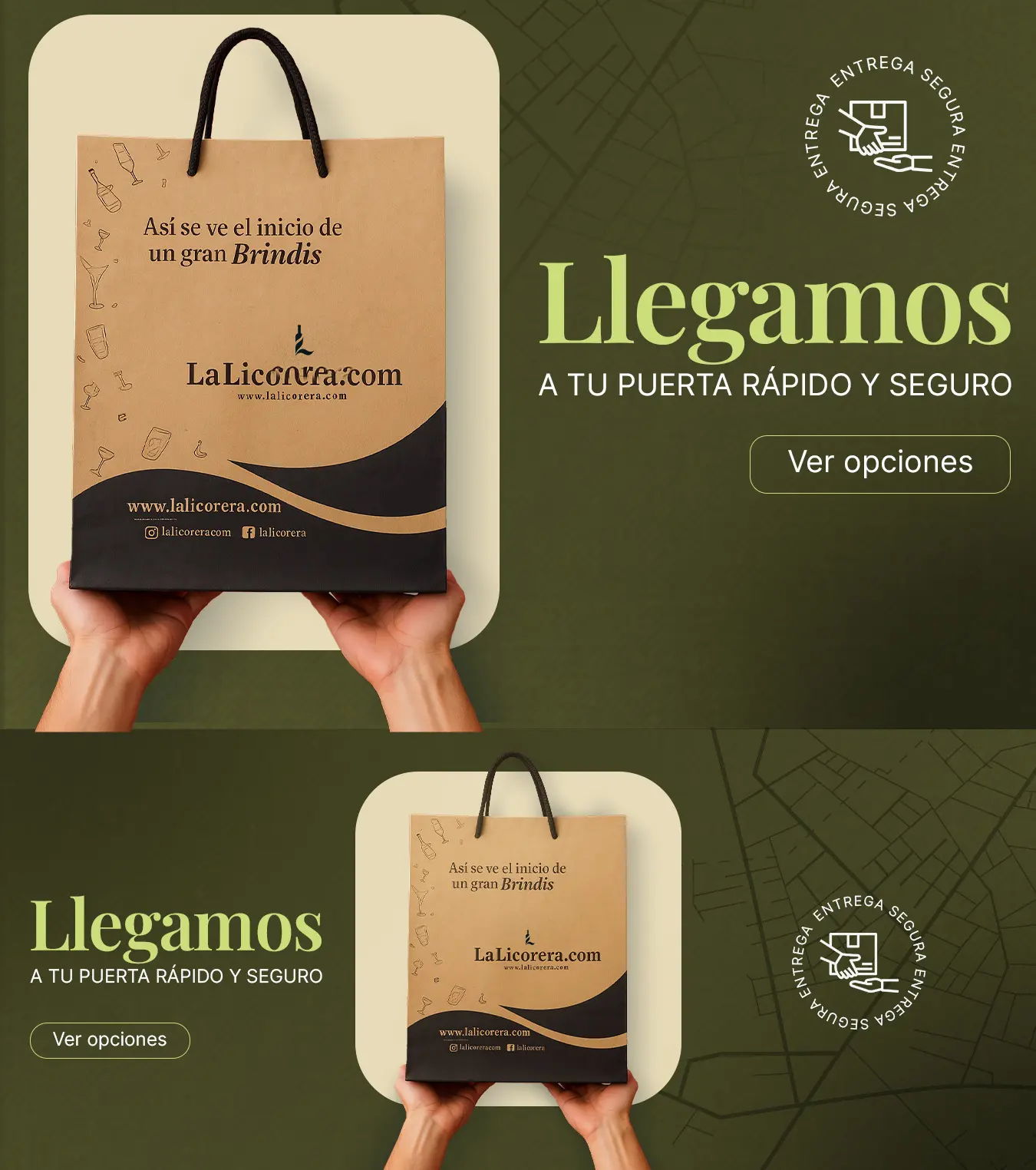 Banner de tipos de envío